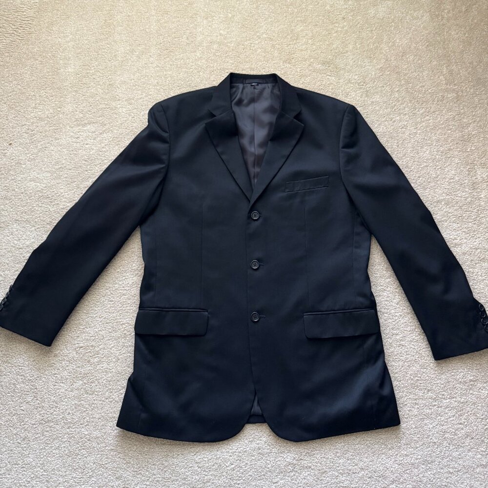 [NEW] Men's Alfani Sports Coat Black Large